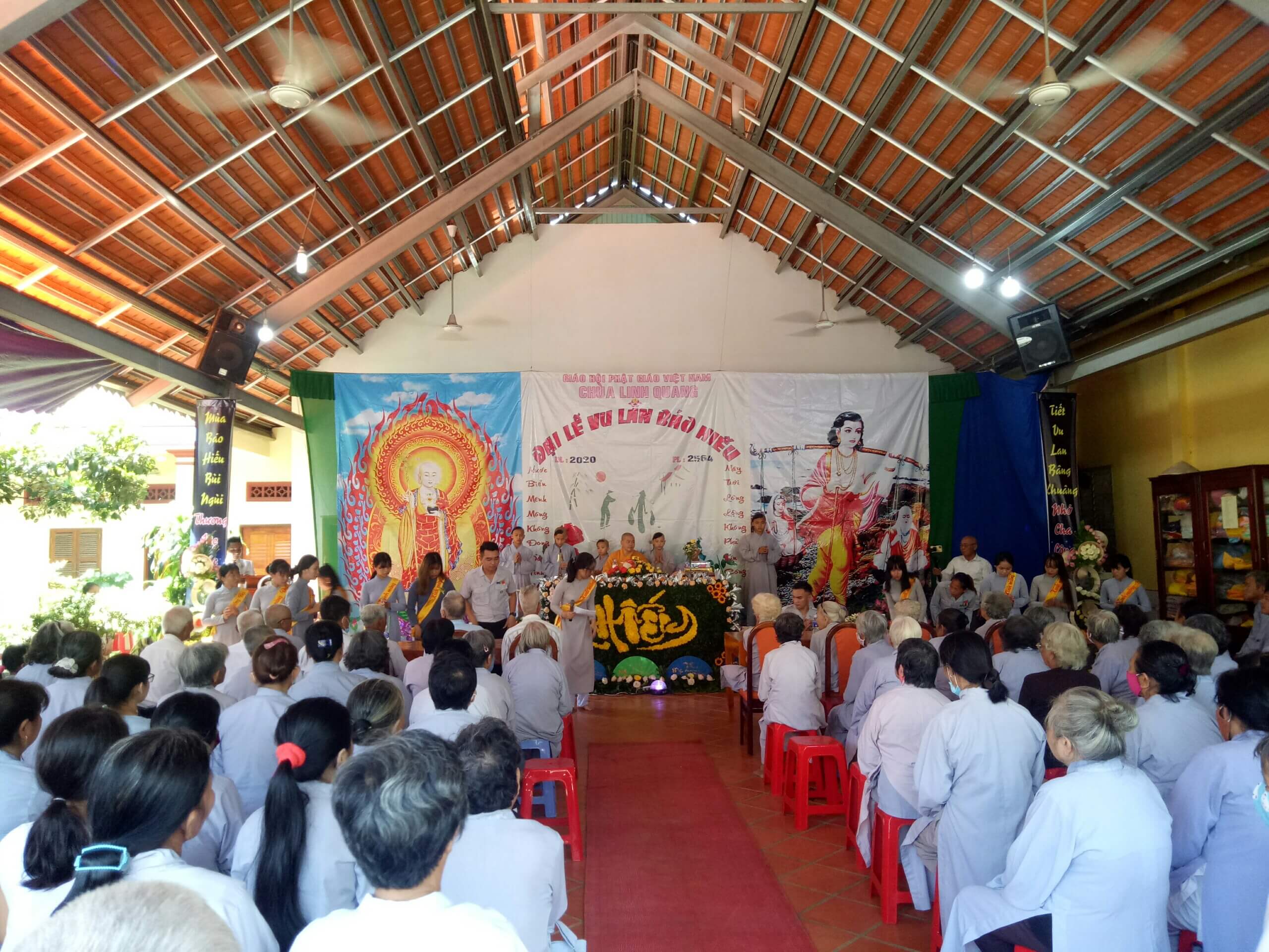 Chùa Linh Quang Tổ Chức Đại Lễ Vu Lan Báo Hiếu PL. 2564 - DL. 2020